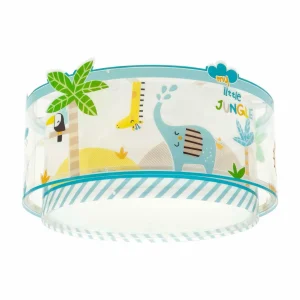 Store Dalber Little Jungle plafonnier, motif jungle