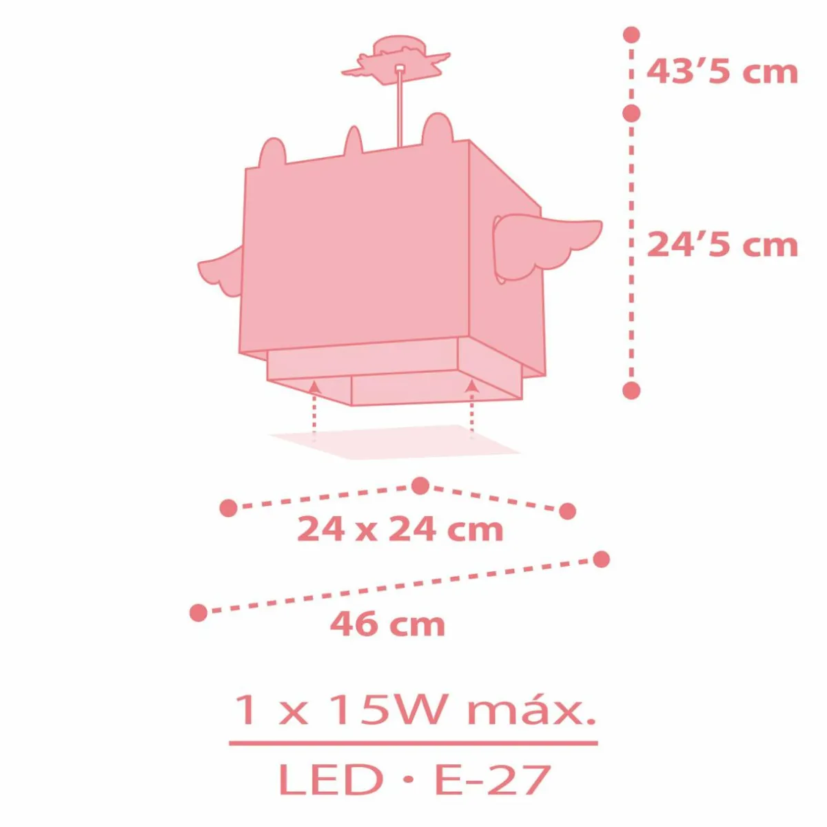 dalber_little_unicorn_suspension_pour_enfant_2.webp Sale Dalber Little Unicorn suspension pour enfant