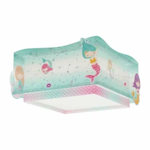 Outlet Dalber Mermaid plafonnier, sirènes, 1 lampe