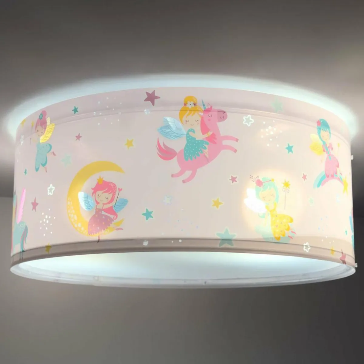 Shop Dalber Plafonnier Fairy Dreams, multicolore, à 2 lampes