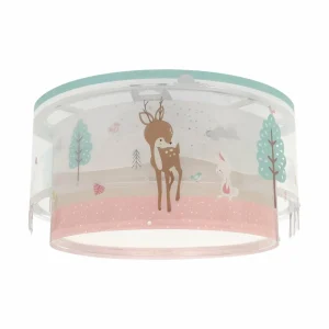 Shop Dalber Plafonnier pour enfants Loving Deer, motif chevreuil