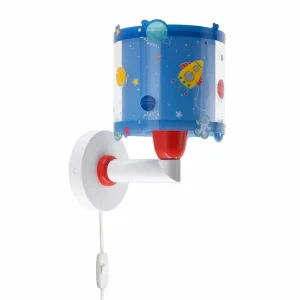 Sale Dalber Planets applique pour enfant avec prise