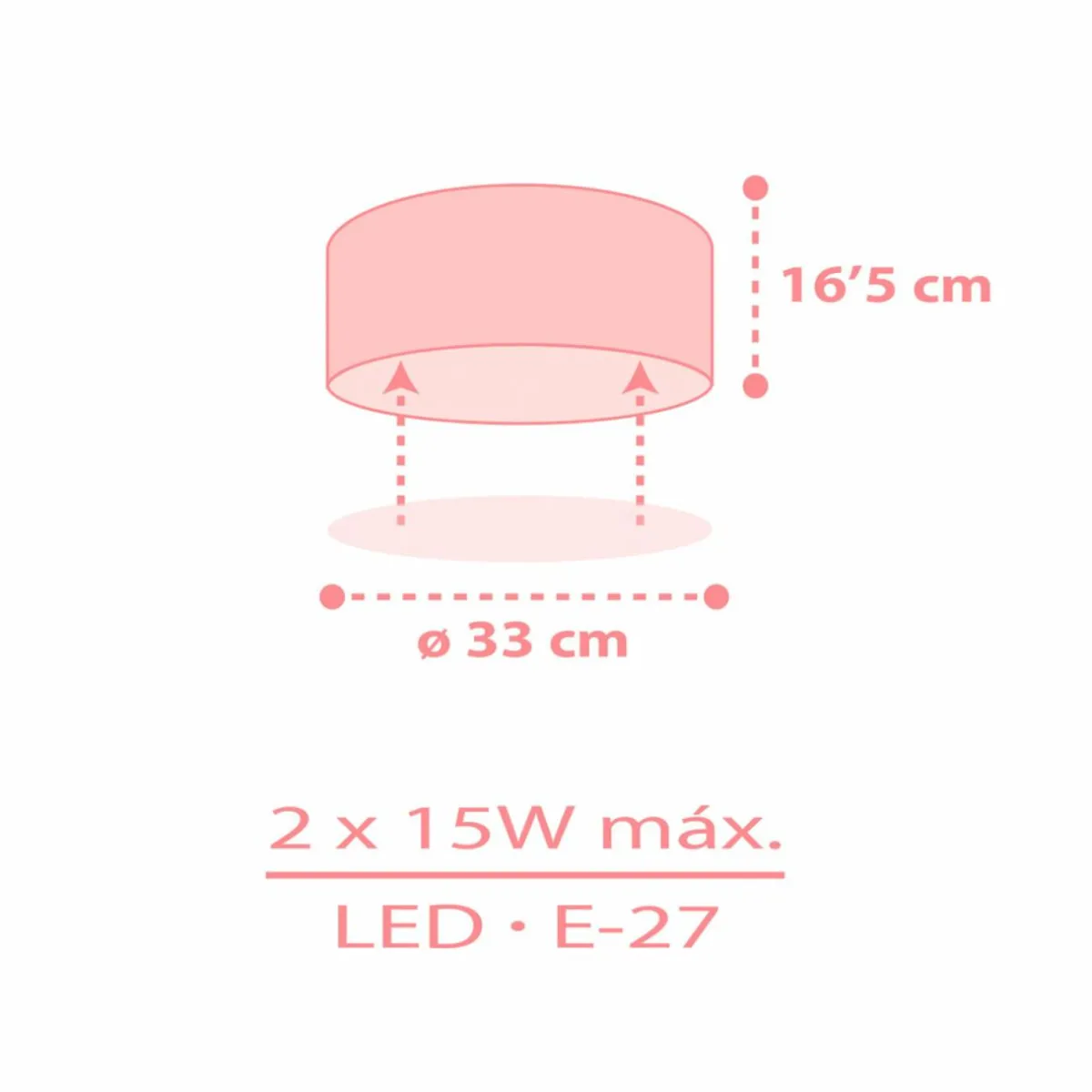 dalber_star_light_plafonnier_pour_enfants_rose_0.webp Best Dalber Star Light plafonnier pour enfants rose