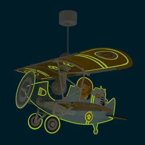 Sale Dalber Suspension Lion Plane, multicolore, bois/plastique