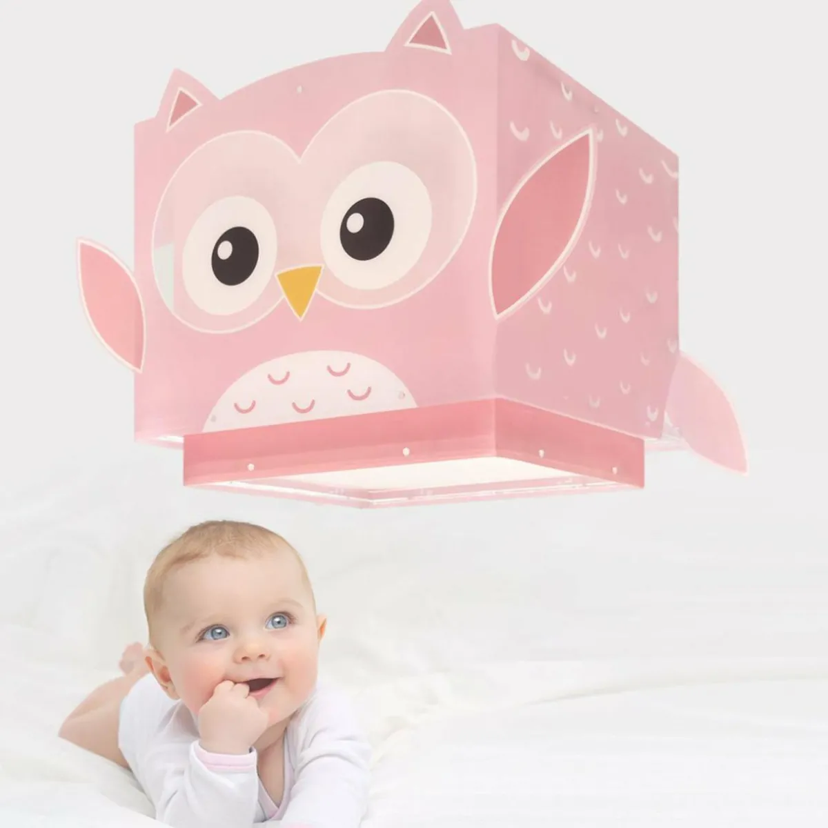 dalber_suspension_little_owl_rose_1.webp Outlet Dalber suspension Little Owl, rose,