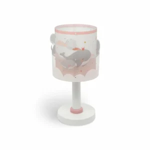 Online Dalber Whale Dreams lampe à poser, rose