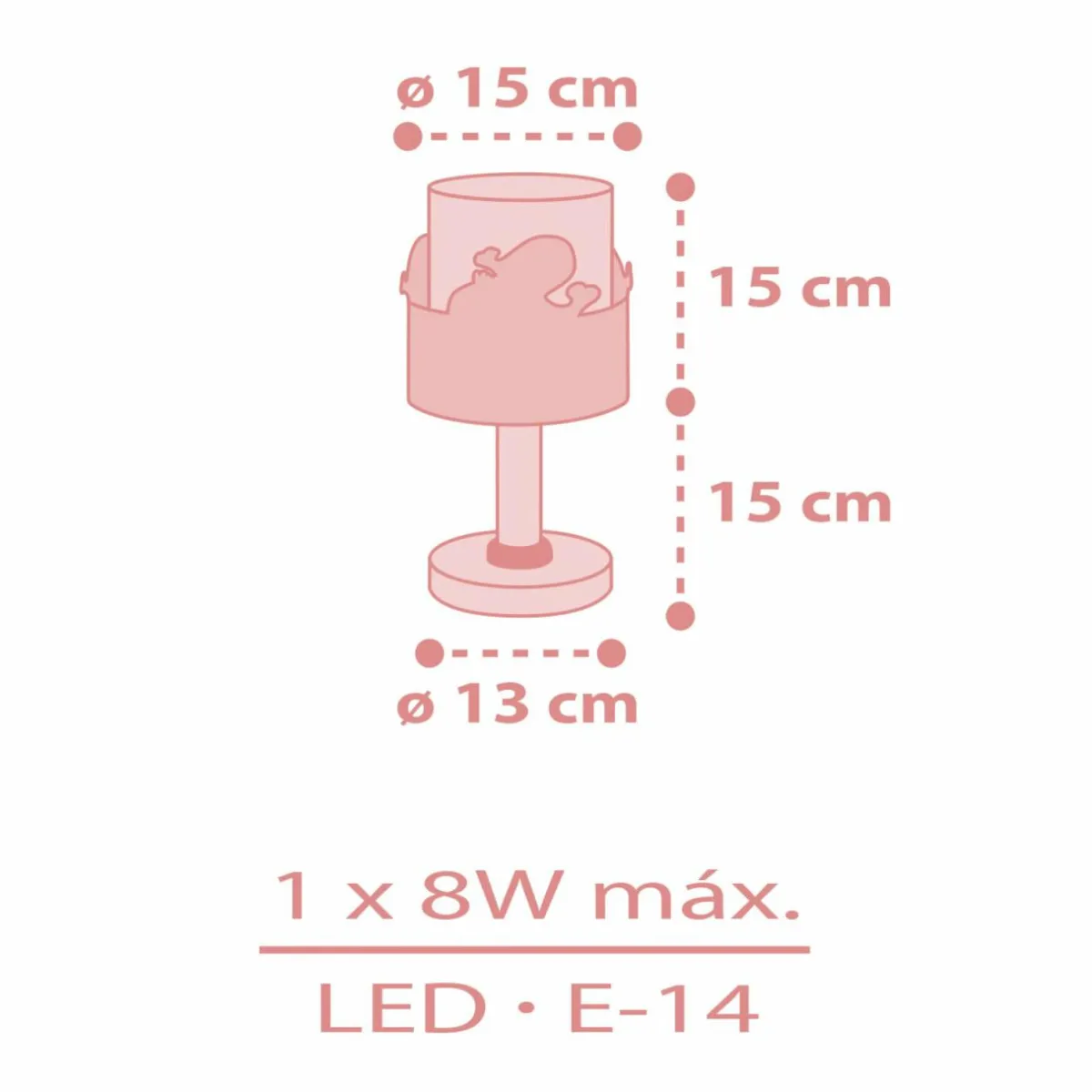 dalber_whale_dreams_lampe__poser_rose_2.webp Online Dalber Whale Dreams lampe à poser, rose