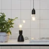 Best STAR TRADING Douille E27 Glaze avec câble, gris