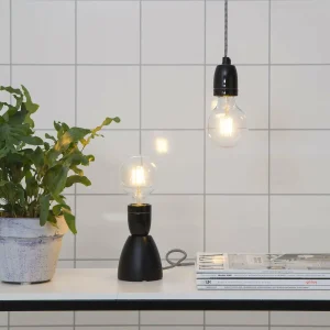 Best STAR TRADING Douille E27 Glaze avec câble, gris