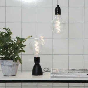 Best STAR TRADING Douille E27 Glaze avec câble, gris