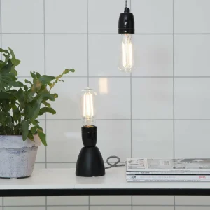 Best STAR TRADING Douille E27 Glaze avec câble, gris