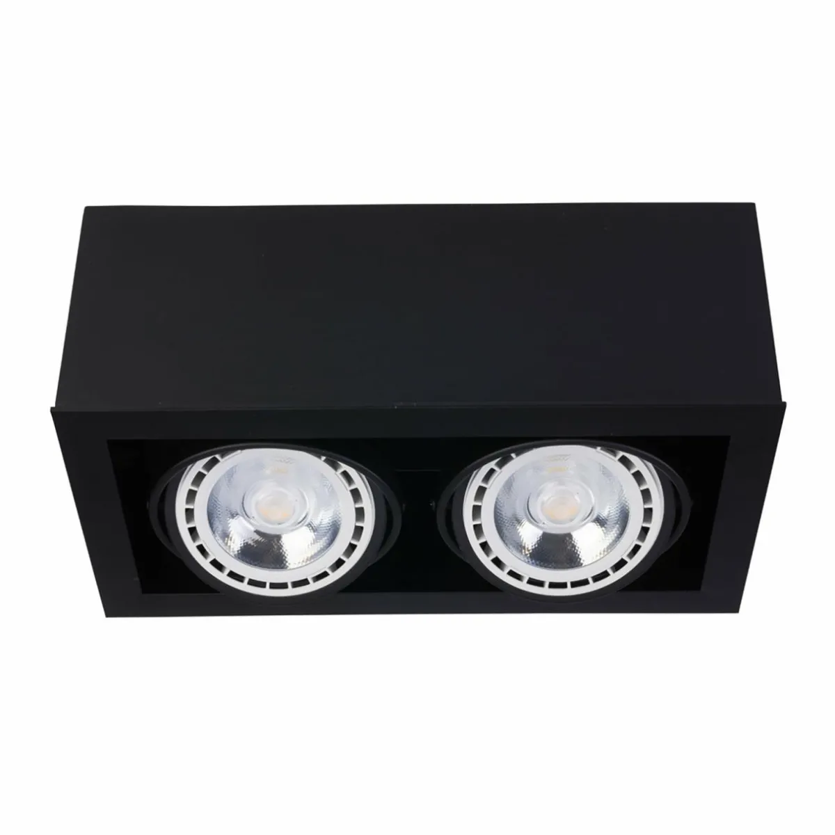 downlight_box_ii__deux_lampes_noir_0.webp Best Sale Nowodvorski Lighting Downlight Box II, à deux lampes, noir