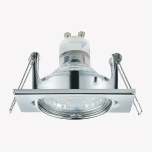 Cheap Trio Lighting Downlight Jura inclinable en chromé