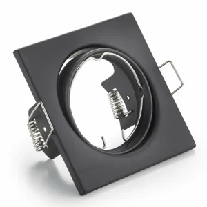 Cheap Trio Lighting Downlight Jura inclinable en noir