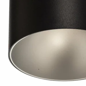 Discount Nowodvorski Lighting Downlight Point Tone, noir, intérieur argent