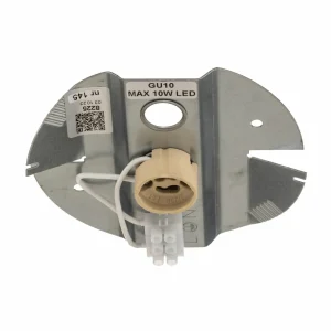 Discount Nowodvorski Lighting Downlight Point Tone, noir, intérieur argent