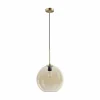 Clearance Dyberg Larsen Loop suspension 30 cm ambre/laiton