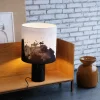 Best Sale Dyberg Larsen Molly lampe à poser avec pied en marbre