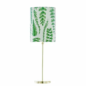 Clearance EBB & FLOW Barre M lampe table dorée/Ferns Juniper