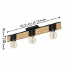 Outlet EGLO Bailrigg plafonnier, à trois lampes