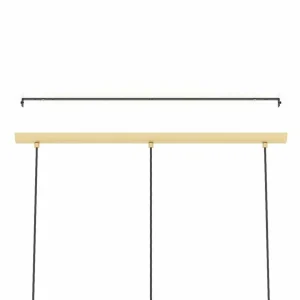 Cheap EGLO Carlton Suspension à trois lampes, or