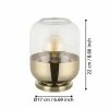 Online EGLO Maryvilla lampe à poser, doré/transparente