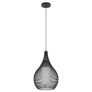 Outlet EGLO Razoni 1 suspension, à une lampe, noire