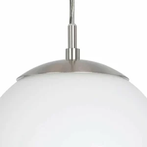 New EGLO Rondo suspension, à 3 lampes, nickel/blanche