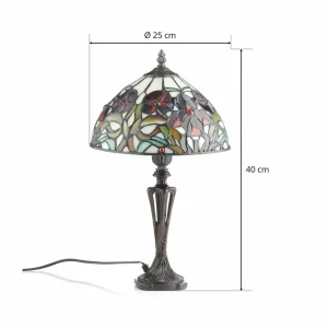 Cheap Artistar ELINE lampe à poser style Tiffany classique 40 cm