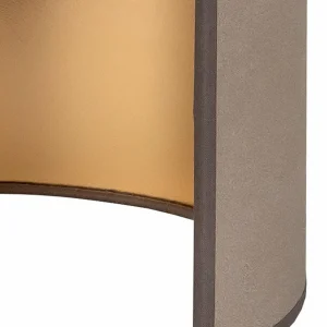 Cheap Envostar applique murale Idun, couleur terre 24 cm matériau naturel vegan