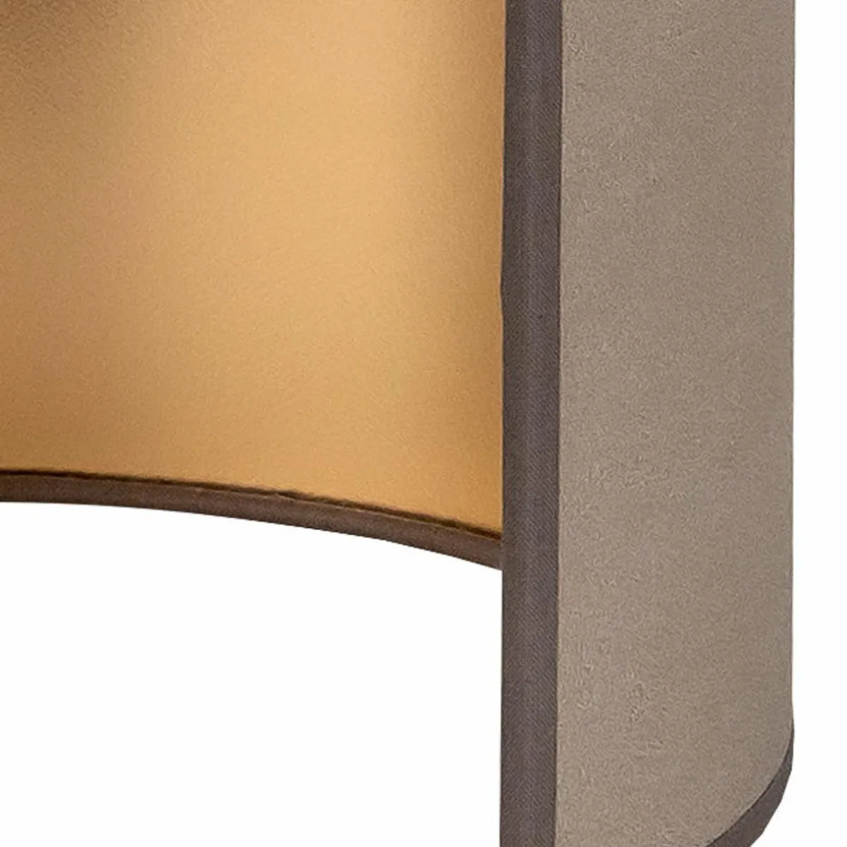 Cheap Envostar applique murale Idun, couleur terre 24 cm matériau naturel vegan
