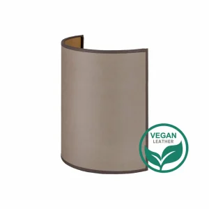 Cheap Envostar applique murale Idun, couleur terre 24 cm matériau naturel vegan