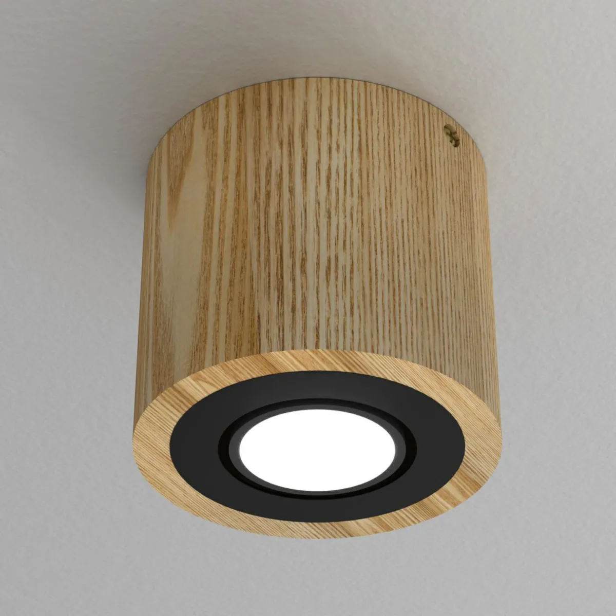 envostar_ernest_downlight_gu_en_bois_rond_0.webp Online Envostar Ernest downlight GU10 en bois, rond