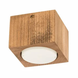 Flash Sale Envostar Ernest downlight GX53 en bois, angulaire