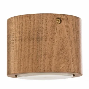 New Envostar Ernest downlight GX53 en bois, rond