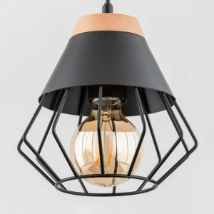 Discount Envostar Fawn suspension à 5 lampes, noir