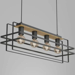 Shop Envostar Fiete suspension, à 4 lampes
