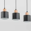 Hot Envostar Ilva suspension à 3 lampes, noir