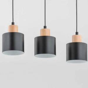 Hot Envostar Ilva suspension à 3 lampes, noir