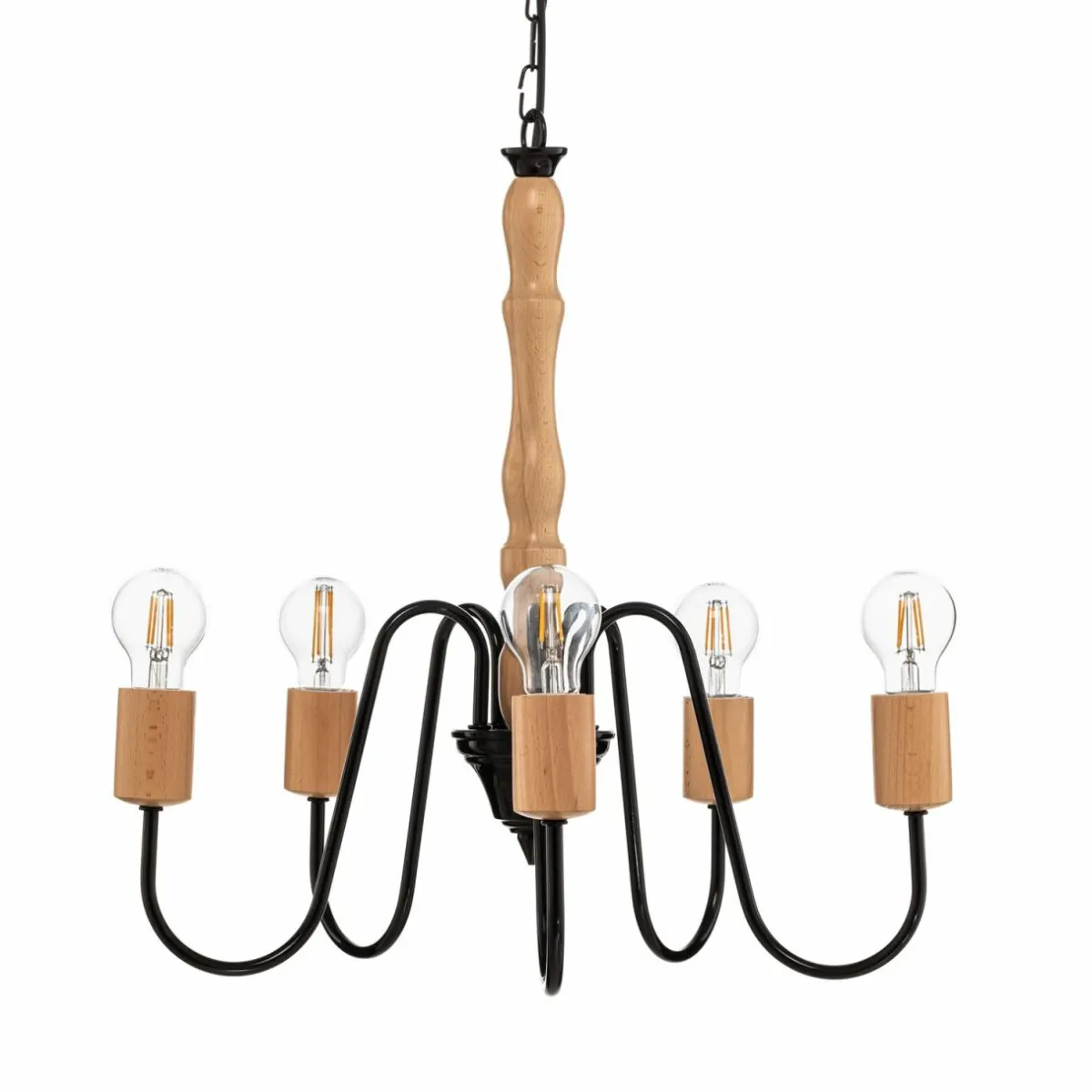 envostar_joiy_lustre___lampes_noir_2.webp Cheap Envostar Joiy lustre, à 5 lampes, noir