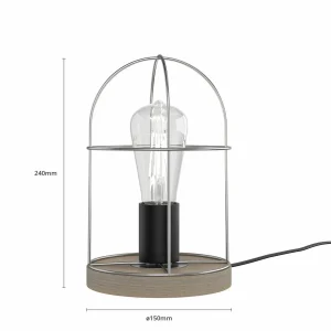 Best Envostar Neptuna lampe à poser abat-jour métal