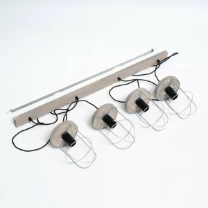 Flash Sale Envostar Neptuna Suspension à 4 lampes linéaire
