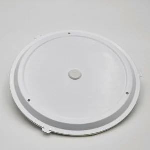 Fashion Envostar plafonnier Caspian, Ø 27 cm, IP54, chêne