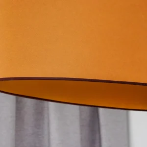 New Envostar plafonnier Idun, marron 80 cm matériau naturel vegan