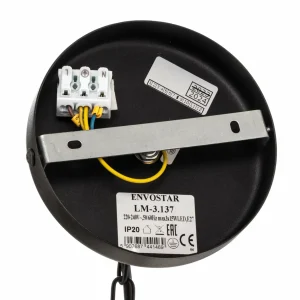 Outlet Envostar Yorik suspension disques d’arbre 5 lampes