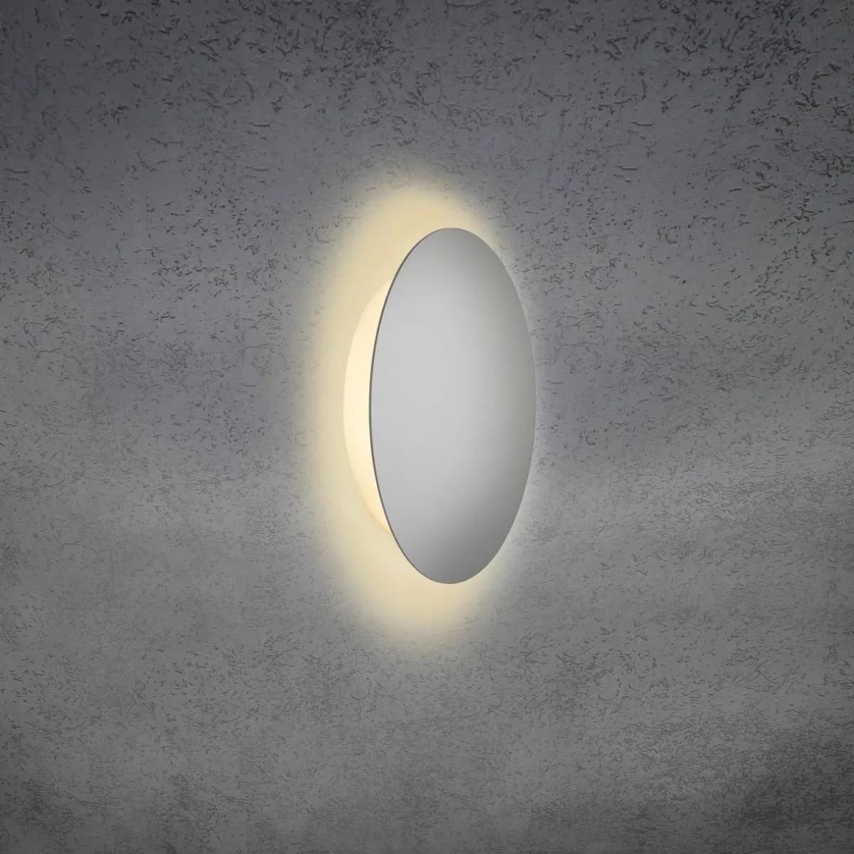 escale_blade_applique_led_argente_mate__cm_0.webp Flash Sale Escale Blade applique LED, argentée mate, Ø 24 cm