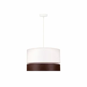 Best Euluna Levo suspension, Ø 40 cm, chêne foncé/écru