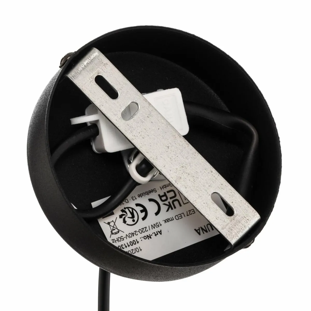 euluna_levo_suspension__cm_chne_foncnoir_6.webp New Euluna Levo suspension, Ø 40 cm, chêne foncé/noir