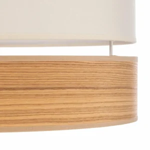 Shop Euluna Levo suspension, Ø 40 cm, frêne/écru