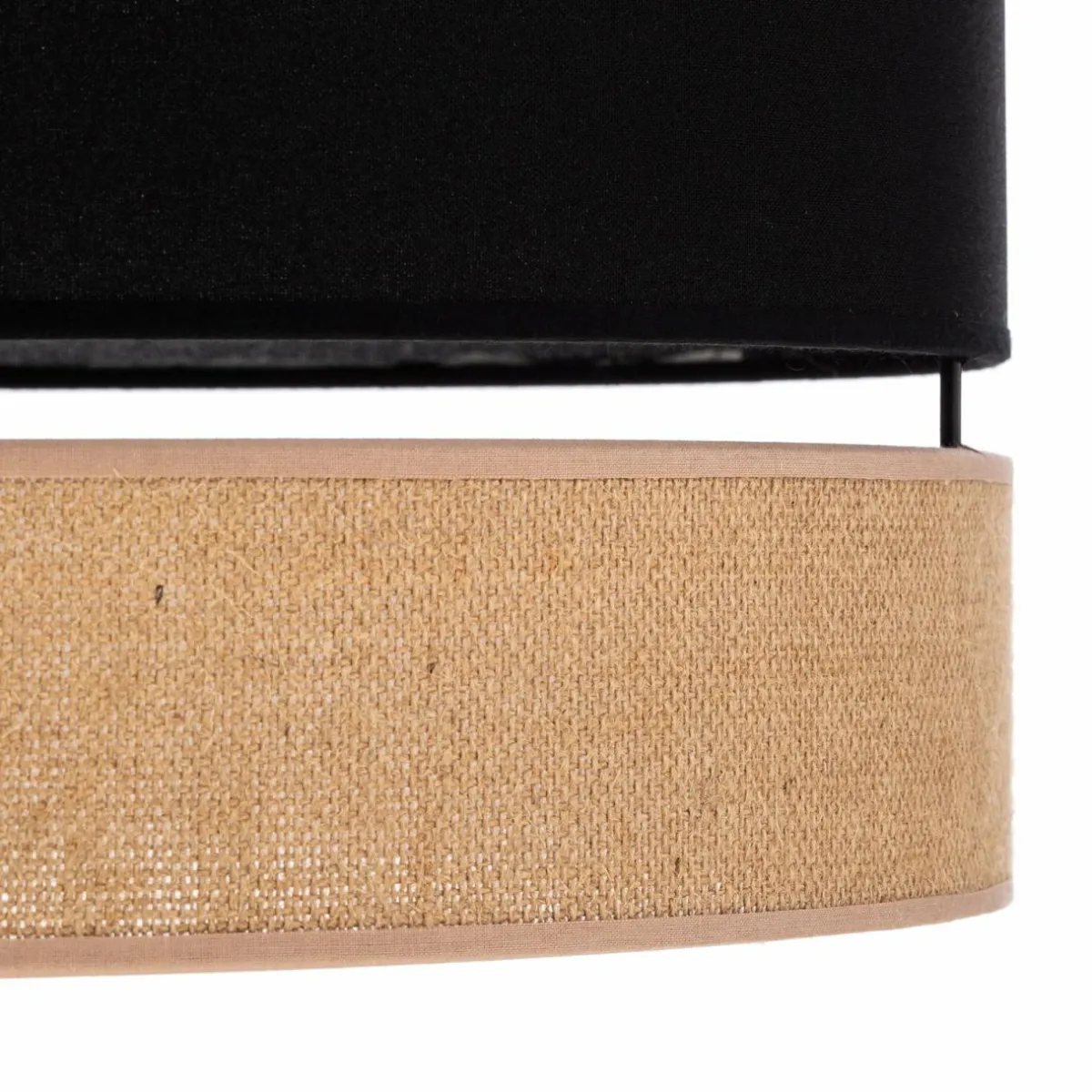 euluna_levo_suspension__cm_jutenoir_3.webp Outlet Euluna Levo suspension, Ø 40 cm, jute/noir